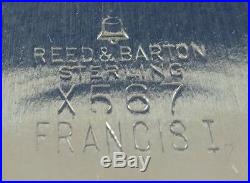 Francis I by Reed & Barton Sterling Silver Candy Dish #X567 1 X 7 (#1207)