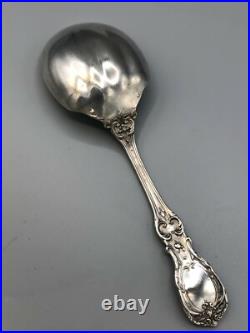 Francis I by Reed & Barton Sterling Silver Casserole /Berry Spoon 9.5, Enameled