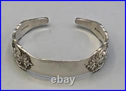 Francis I by Reed & Barton Sterling Silver Cuff Bracelet, gently used