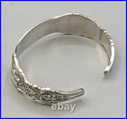 Francis I by Reed & Barton Sterling Silver Cuff Bracelet, gently used