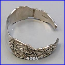 Francis I by Reed & Barton Sterling Silver Cuff Bracelet, gently used