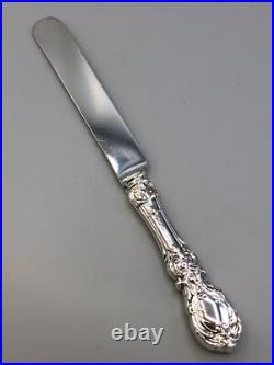 Francis I by Reed & Barton Sterling Silver Dinner Knife plated blunt Blade 9.75