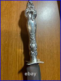 Francis I by Reed & Barton Sterling Silver Flower large Knife Rare