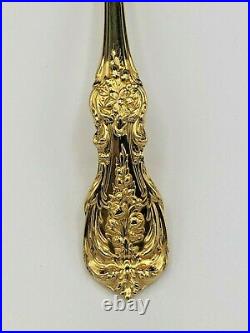 Francis I by Reed & Barton Sterling Silver Gravy Ladle with Gold Overlay