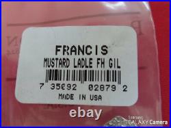 Francis I by Reed & Barton Sterling Silver Mustard Ladle, New in The Wrapper
