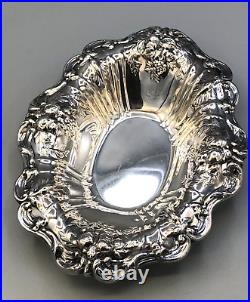 Francis I by Reed & Barton Sterling Silver Oval Bon Bon/ Candy Dish X5696