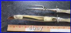 Francis I by Reed & Barton Sterling Silver Roast Carving Set HH 13 3/4 KNIFE +