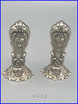 Francis I by Reed & Barton Sterling Silver Salt & Pepper Shakers 3.5