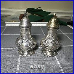 Francis I by Reed & Barton Sterling Silver Salt & Pepper Shakers 4.75