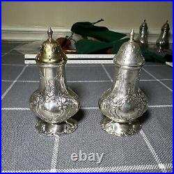 Francis I by Reed & Barton Sterling Silver Salt & Pepper Shakers 4.75