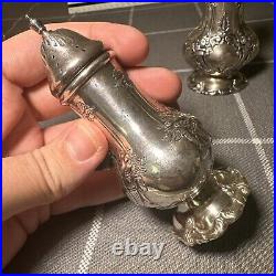 Francis I by Reed & Barton Sterling Silver Salt & Pepper Shakers 4.75