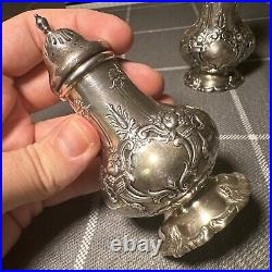 Francis I by Reed & Barton Sterling Silver Salt & Pepper Shakers 4.75