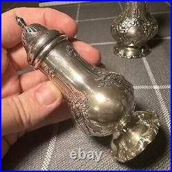 Francis I by Reed & Barton Sterling Silver Salt & Pepper Shakers 4.75