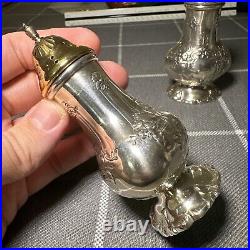 Francis I by Reed & Barton Sterling Silver Salt & Pepper Shakers 4.75