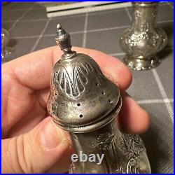 Francis I by Reed & Barton Sterling Silver Salt & Pepper Shakers 4.75