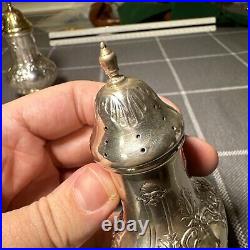 Francis I by Reed & Barton Sterling Silver Salt & Pepper Shakers 4.75