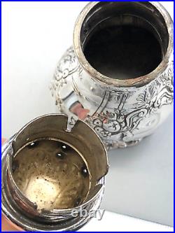 Francis I by Reed & Barton Sterling Silver Salt & Pepper Shakers 4.75, nice