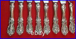 Francis I by Reed & Barton Sterling Silver Steak Knife Set of 8 Custom 8 1/2