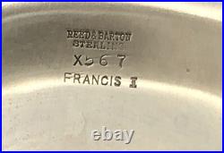 Francis I by Reed & Barton Sterling Silver footed Centerpiece Bowl 11.5, #X567