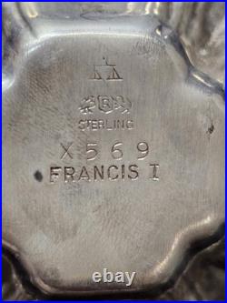 Francis I by Reed & Barton Sterling Silver individual Nut Dish 3.5 Set Of 2