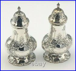 Francis I by Reed & Barton Sterling Silver pair of Salt & Pepper Shakers X571