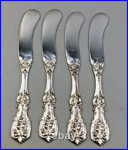 Francis I by Reed & Barton Sterling Silver set of 4 flat Butter Spreaders 5.75