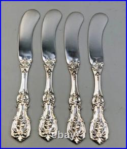 Francis I by Reed & Barton Sterling Silver set of 4 flat Butter Spreaders 5.75