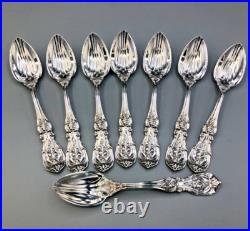 Francis I by Reed & Barton Sterling Silver set of 8 Fruit Spoons 5 7/8