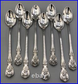 Francis I by Reed & Barton Sterling Silver set of 8 Iced Teaspoons, 7.75