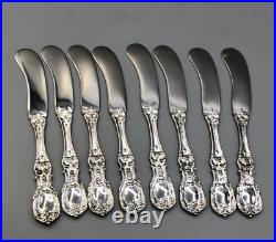 Francis I by Reed & Barton Sterling Silver set of 8 flat Butter Spreaders 5.75