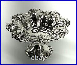 Francis I by Reed & Barton Sterling Silver tall Compote 4.5 x 8, item # X568