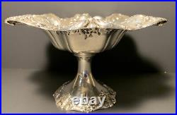 Francis I by Reed & Barton Sterling pedestal Compote 8' x 4.5 X568. 422g