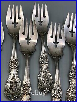 Francis I by Reed & Barton set of 12 Salad Forks 6.25, Sterling Silver