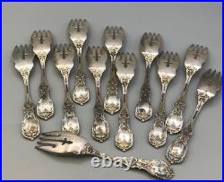 Francis I by Reed & Barton set of 12 Salad Forks 6.25, Sterling Silver