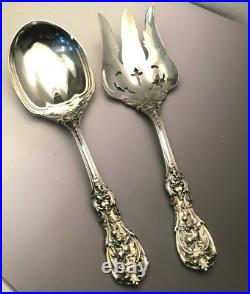 Francis I by Reed & Barton sterling 2 piece all Silver Salad Set, gently used