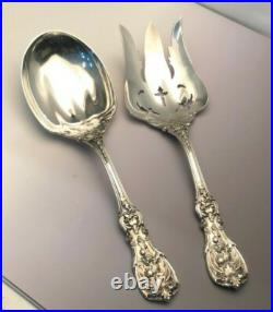 Francis I by Reed & Barton sterling 2 piece all Silver Salad Set, gently used