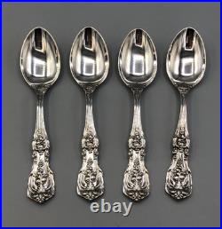 Francis I by Reed & Barton sterling silver set of 4 Demitasse Spoons 4.25
