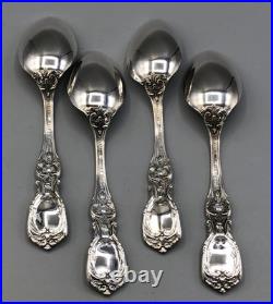Francis I by Reed & Barton sterling silver set of 4 Demitasse Spoons 4.25