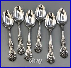 Francis I by Reed & Barton sterling silver set of 6 small Teaspoons 5.5