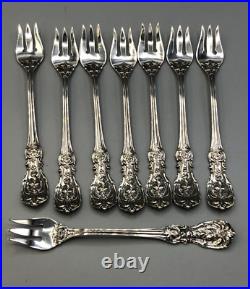 Francis I by Reed & Barton sterling silver set of 8 Cocktail Forks 5 5/8