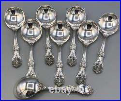 Francis I by Reed & Barton sterling silver set of 8 Cream Soup Spoons, 6