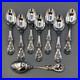 Francis I by Reed & Barton sterling silver set of 8 Demitasse Spoons 4.25