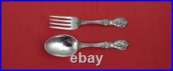 Francis I by Reed and Barton Old Sterling Silver Baby Set 2-pc 4 5/8