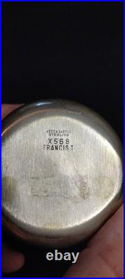 Francis I by Reed and Barton Sterling Silver Baby Cup Gold Wash #X568, 3 tall