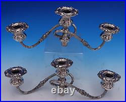 Francis I by Reed and Barton Sterling Silver Candelabra Pair Branch Only (#7679)