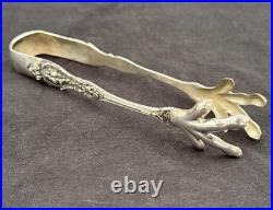 Francis I by Reed and Barton Sterling Silver Large Tongs 6 5/8