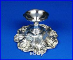 Francis I by Reed and Barton Sterling Silver Repousse Compote. 412.3 Grams