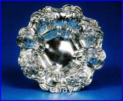Francis I by Reed and Barton Sterling Silver Repousse Compote. 412.3 Grams