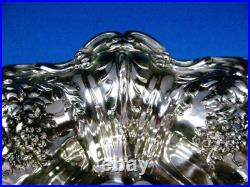 Francis I by Reed and Barton Sterling Silver Repousse Compote. 412.3 Grams