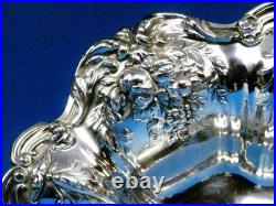 Francis I by Reed and Barton Sterling Silver Repousse Compote. 412.3 Grams